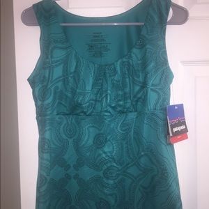 Turquoise Patagonia Exercise Tank Top